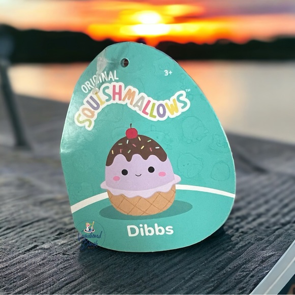 Squishmallow Dibbs the Ice Cream with Tags - Picture 5 of 6